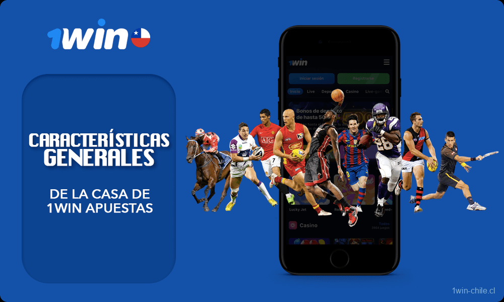 Características generales de la casa de 1win apuestas