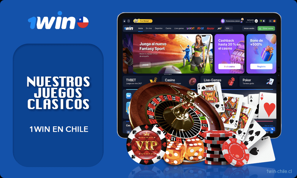 Más sobre 1win Nuestros juegos clásicos