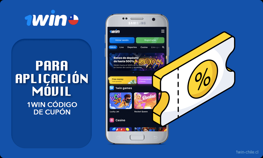 1win Código de cupón para aplicación móvil