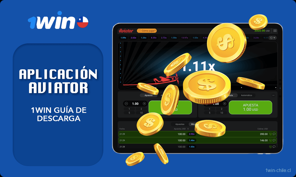1win Guía de descarga de la aplicación Aviator