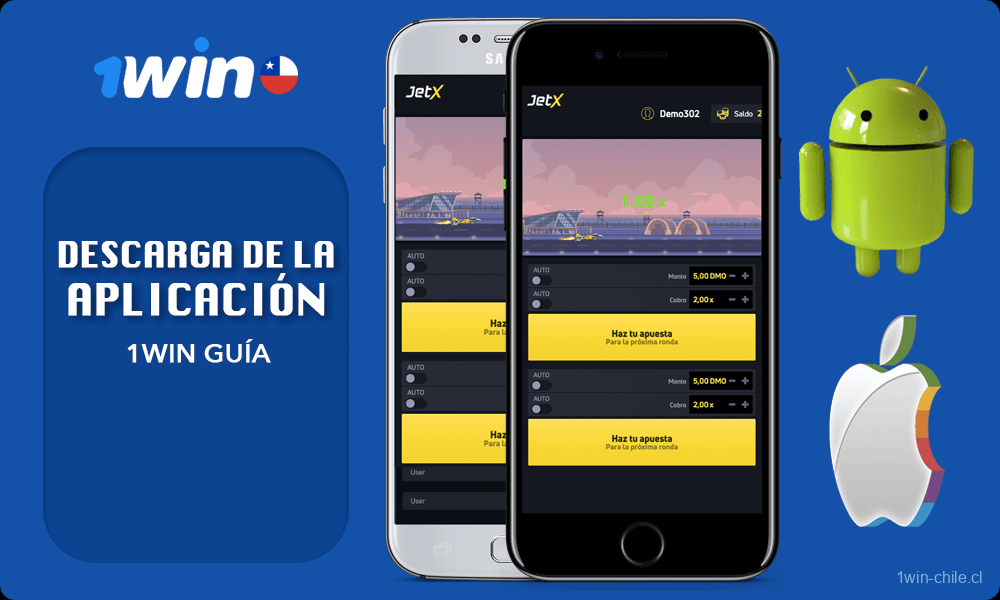 1win Guía de descarga de la aplicación JetX