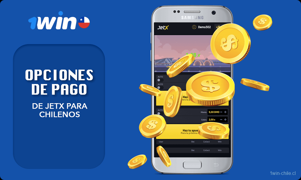 Lista con 1win Opciones de pago de JetX para chilenos