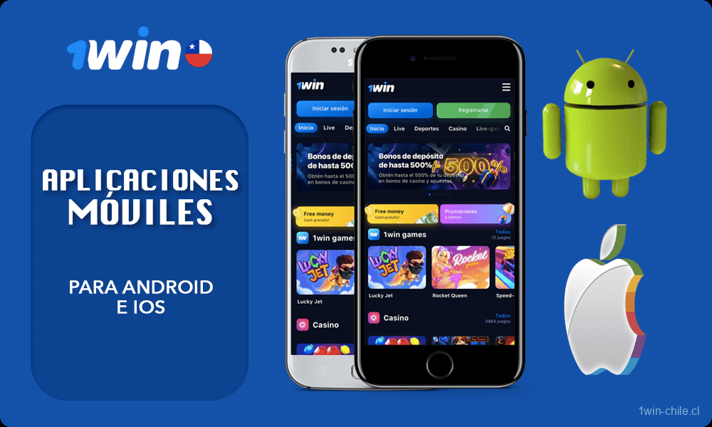 Consejos para descargar Aplicaciones móviles para Android e iOS en 1win