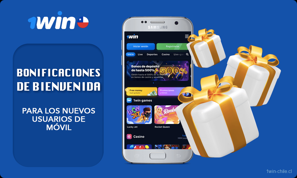 Todo sobre Bonificaciones de bienvenida para los nuevos usuarios de móvil en 1win