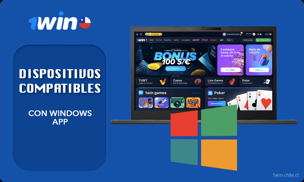 Lista con Dispositivos compatibles con Windows App