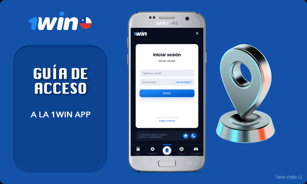 Guía de acceso a la 1win app