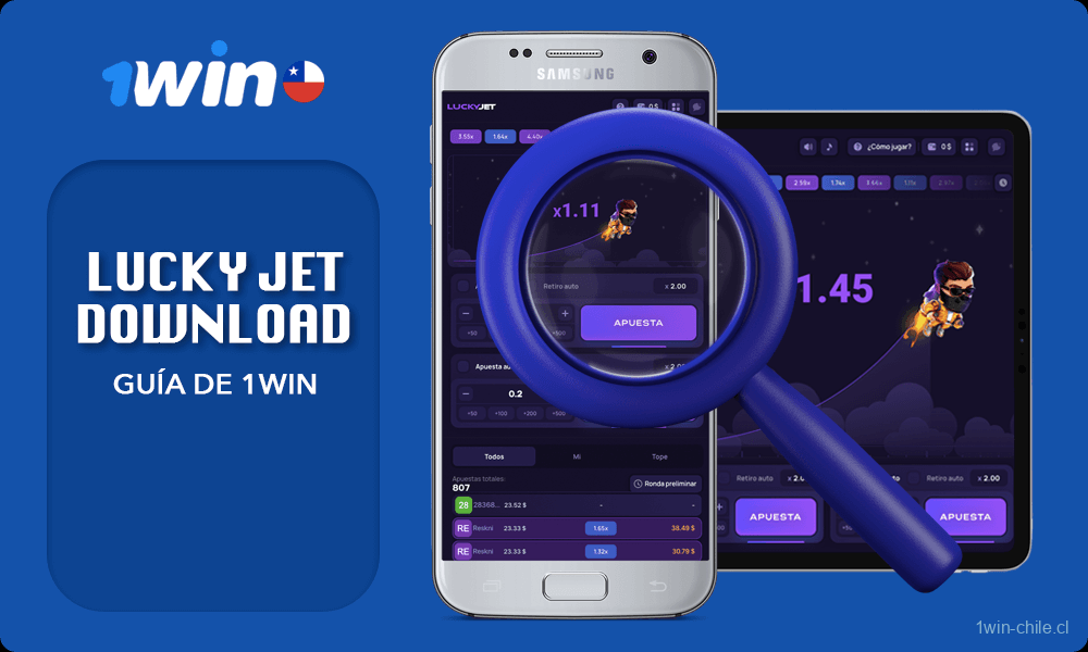 Guía de Lucky Jet 1win Download