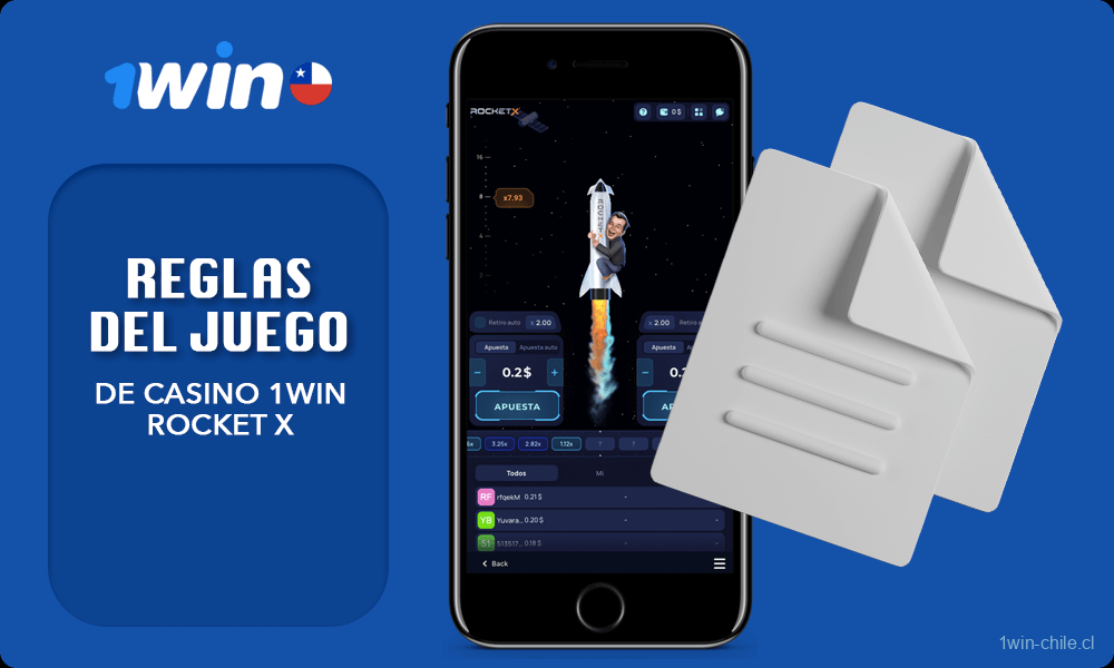 Reglas del juego de casino 1win Rocket X