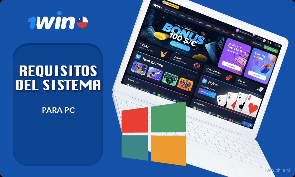 Cuadro con Requisitos del sistema para pc