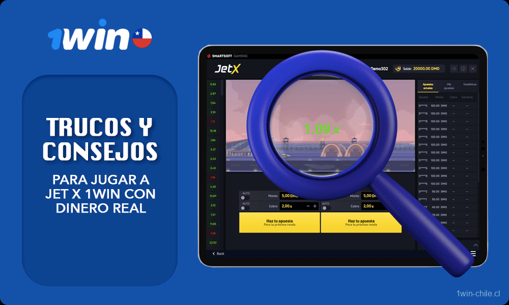 Trucos y consejos para jugar a Jet X 1win con dinero real