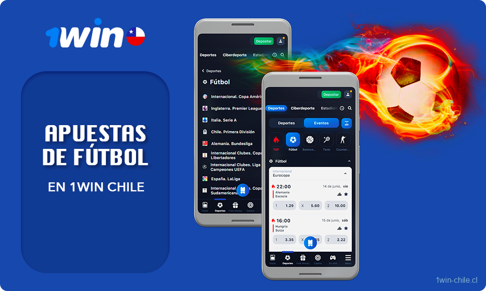 1win Chile ofrece un cómodo acceso a miles de partidos, desde las principales ligas hasta los torneos locales